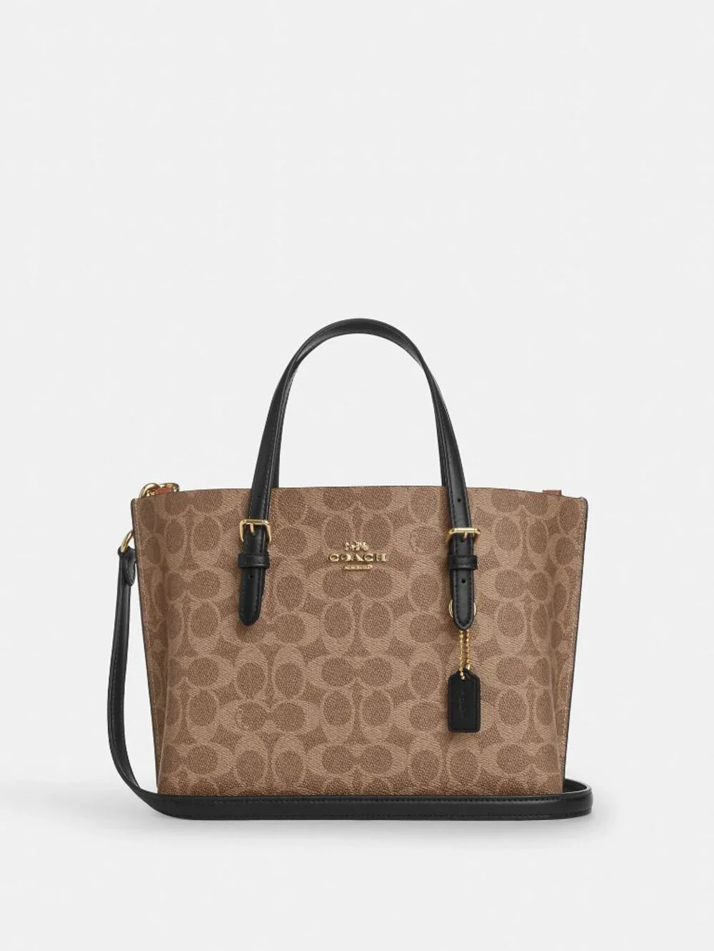 Coach Outlet Mollie Tote Bag 25 In Signature Canvas